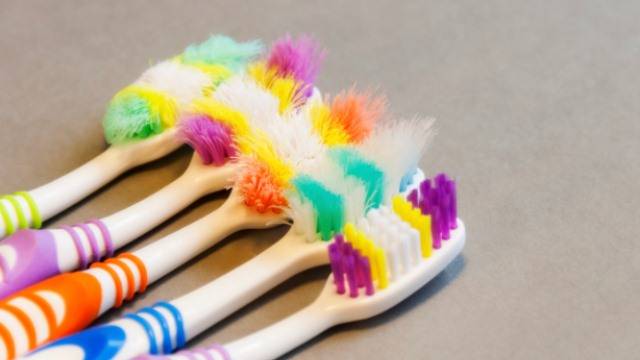 When to change your toothbrush